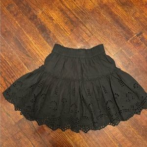 Misa black skirt